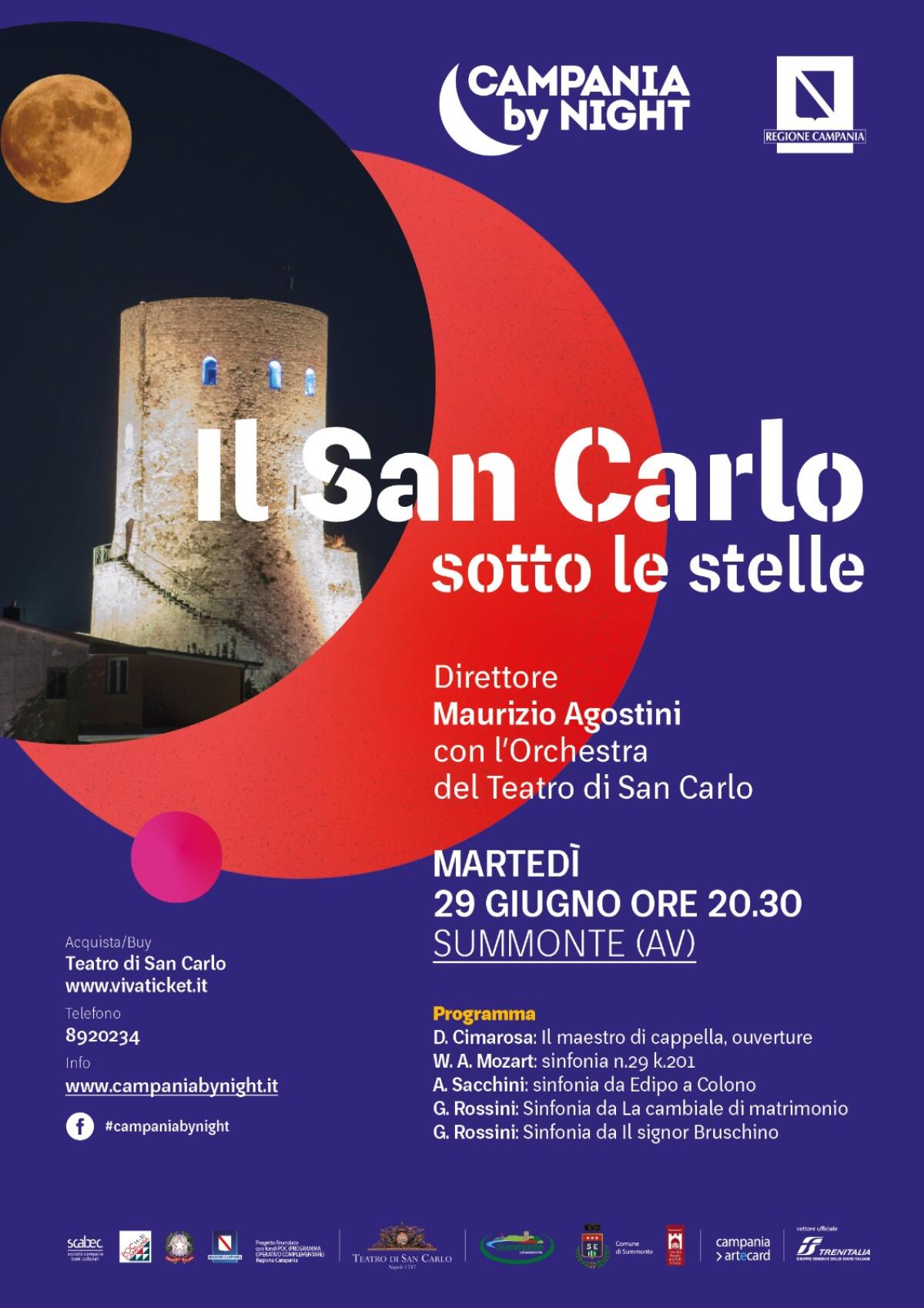 L’orchestra del San Carlo in scena a Summonte - 