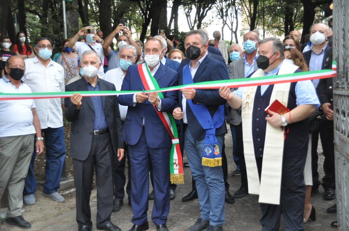 Riconsegnati alla Città i Giardini della Villa dei Papi di Benevento. - 