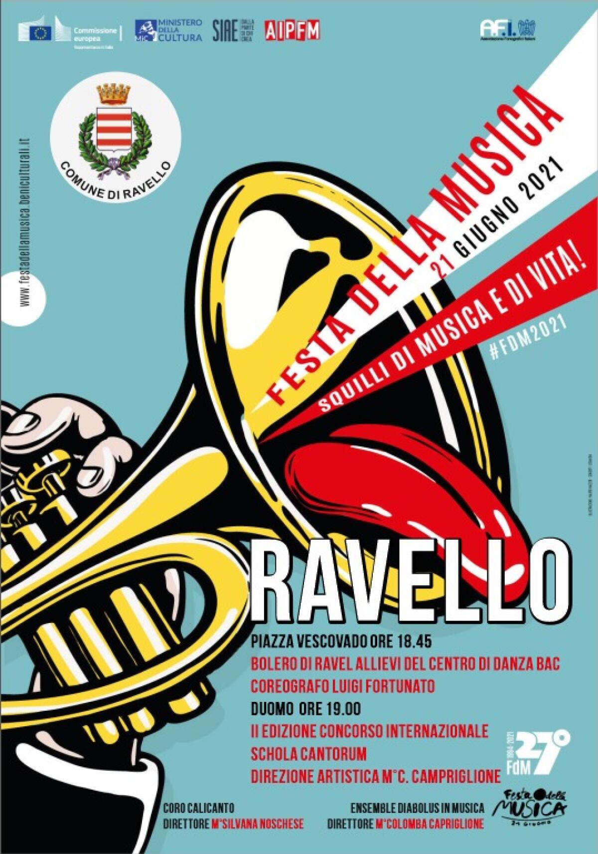Il Festival Schola Cantorum tra gli eventi ufficiali della Festa della Musica 2021. - 