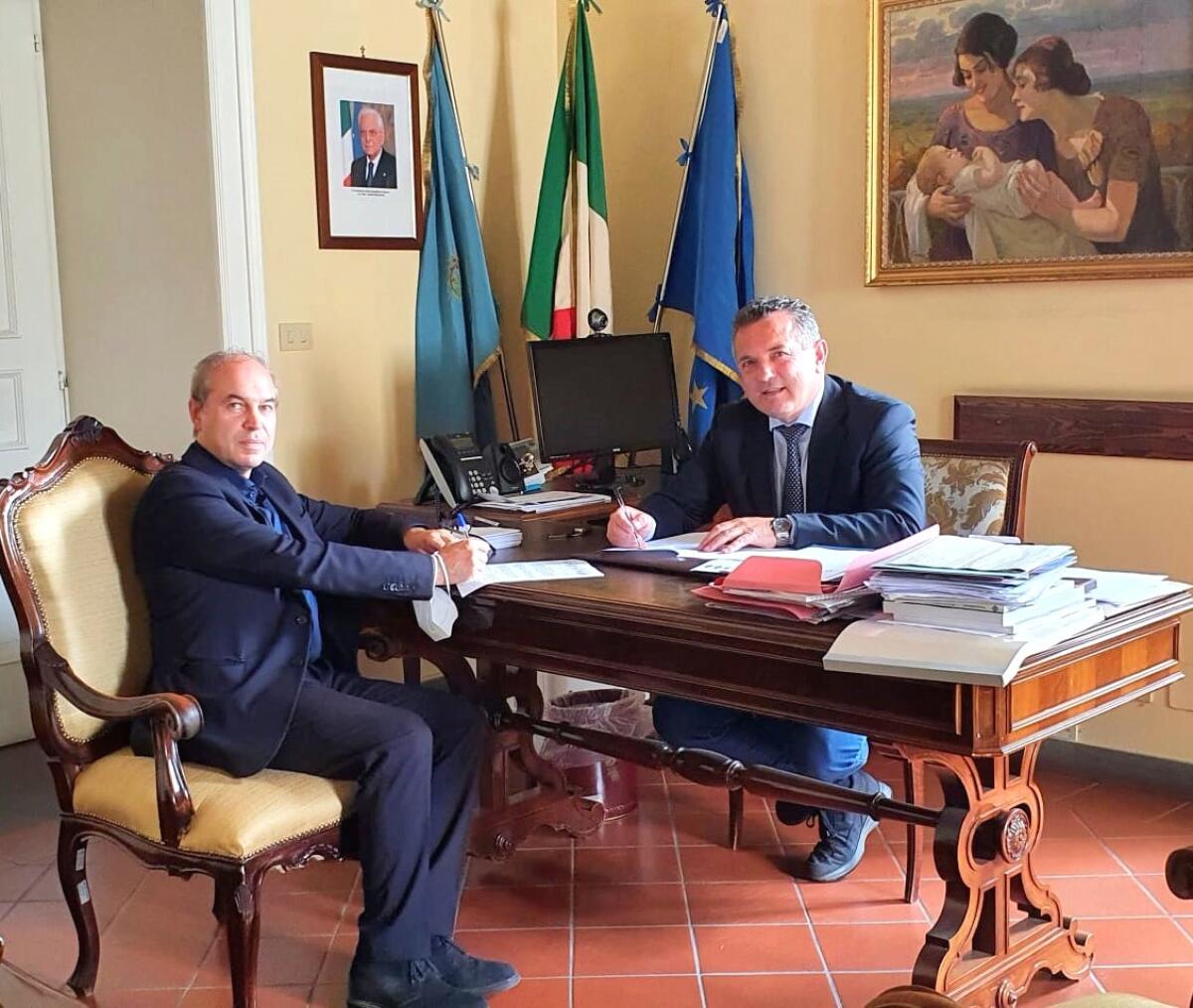 Rete di collegamento stradale tra i territori di sei Comuni, tre Province e due Regioni. - 