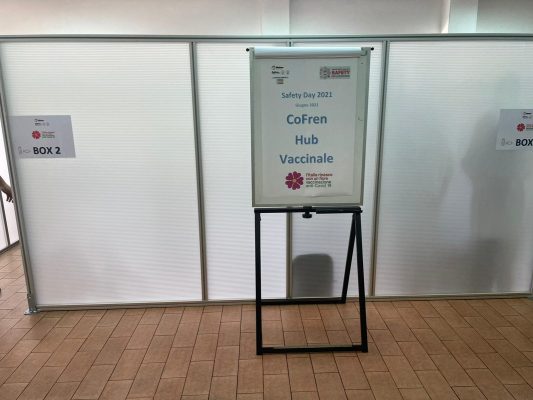Partite le vaccinazioni in Cofren ad Avellino.