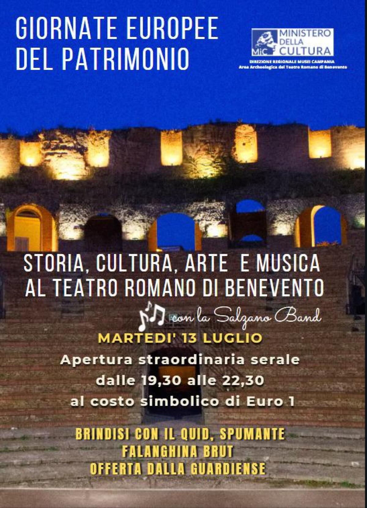 Storia, cultura, arte e musica al Teatro Romano di Benevento - 