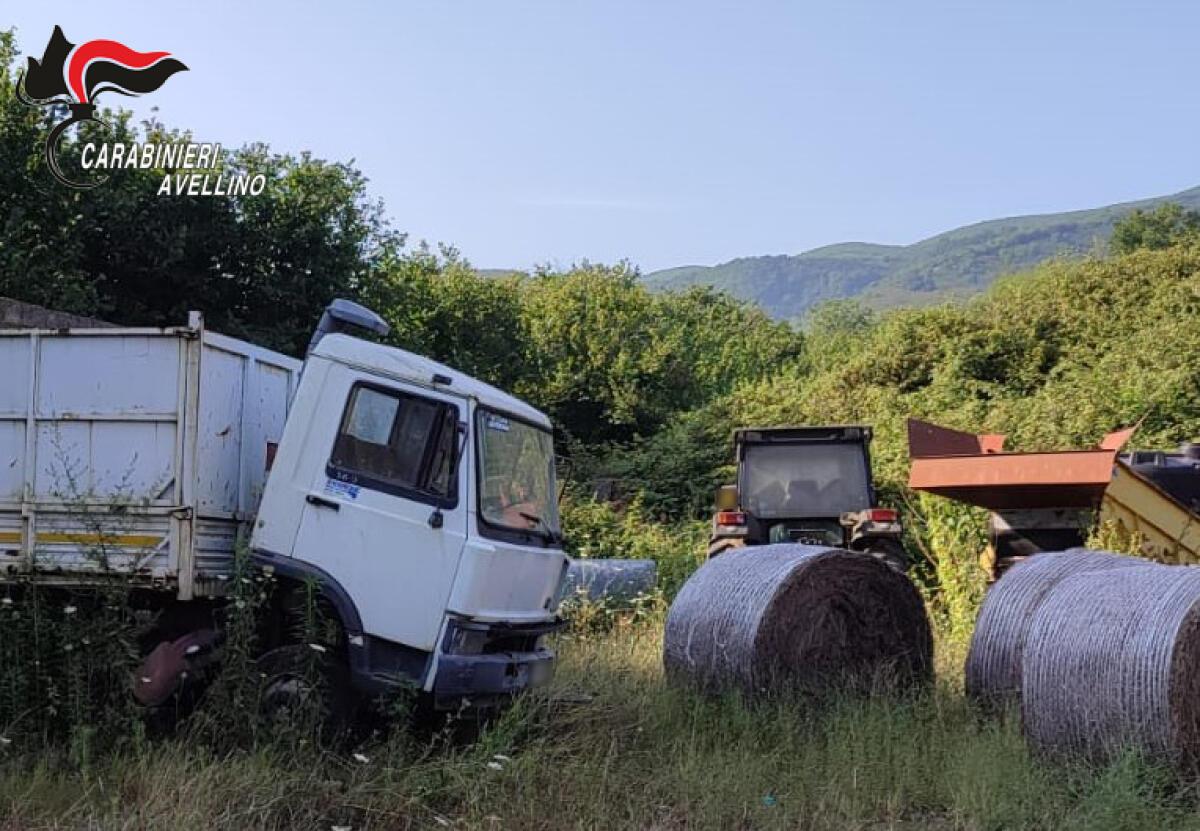Domicella. Sequestrata area di 28mila metri quadrati con rifiuti vari - 