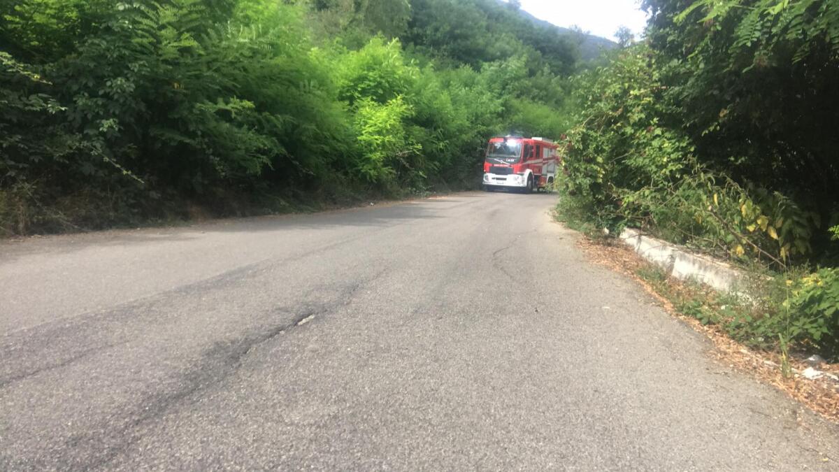 Cervinara. In località Coppola in azione i Vigili del fuoco, si cerca Antonio Moscatiello. Falso allarme - 