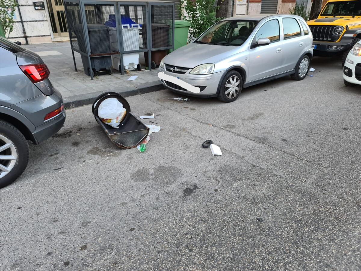Cestini vandalizzati, Asia sporge denuncia - 