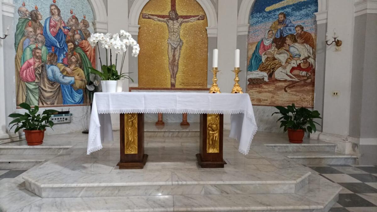 Cervinara. L'altare della Chiesa di San Potito torna nel suo sito originario - 