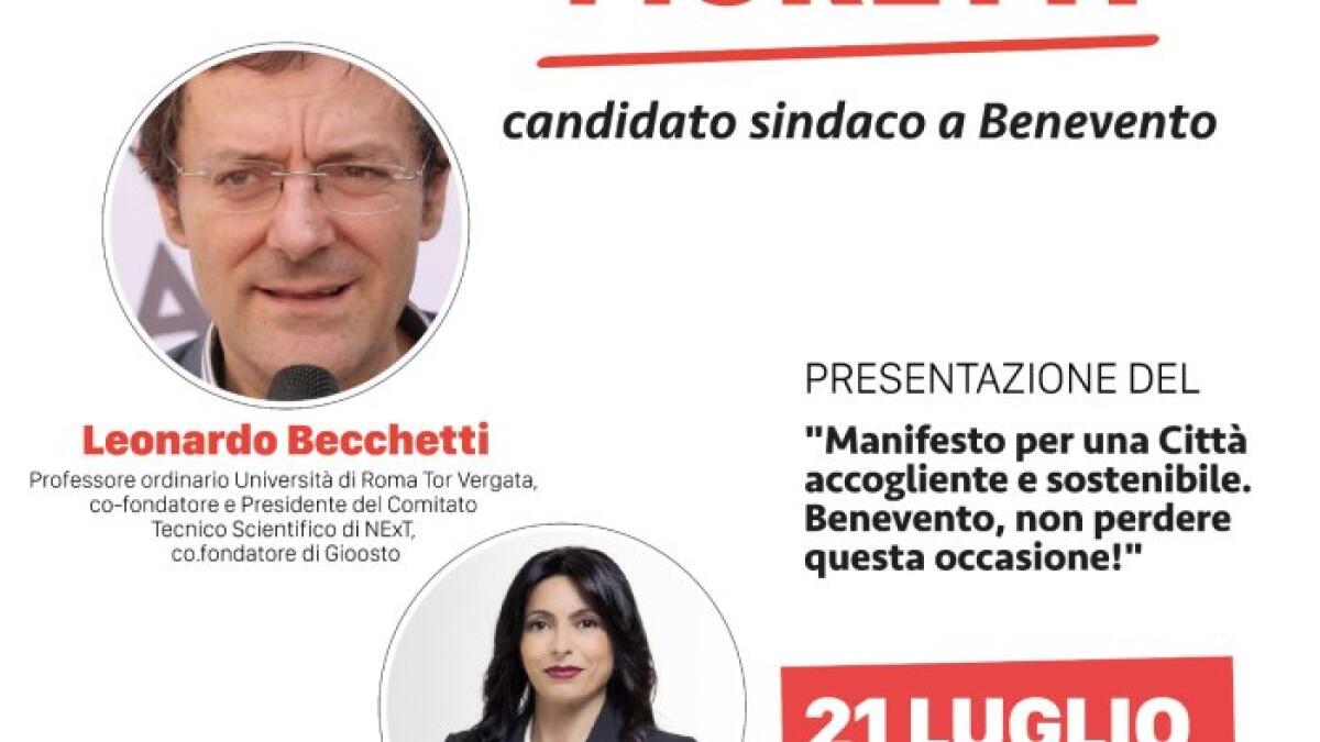 Da Benevento e per Benevento parte dunque un Manifesto nazionale che richiama la necessità di nuove politiche e di nuova classe politica - 