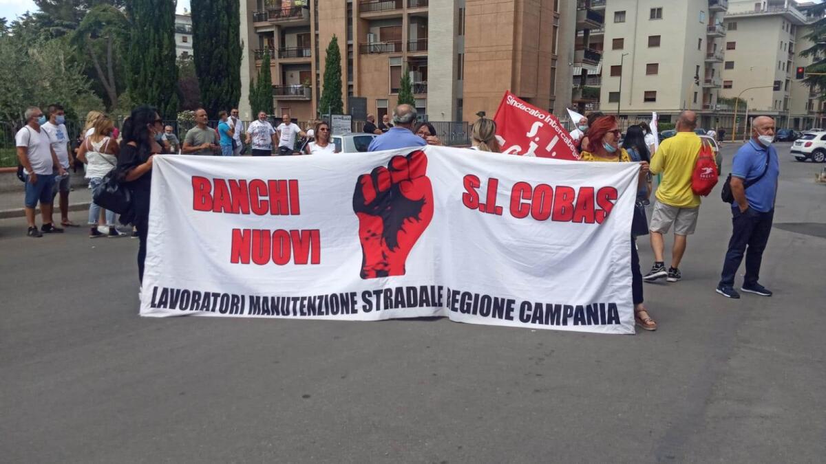 Manifestazione lavoratori Esaf - 