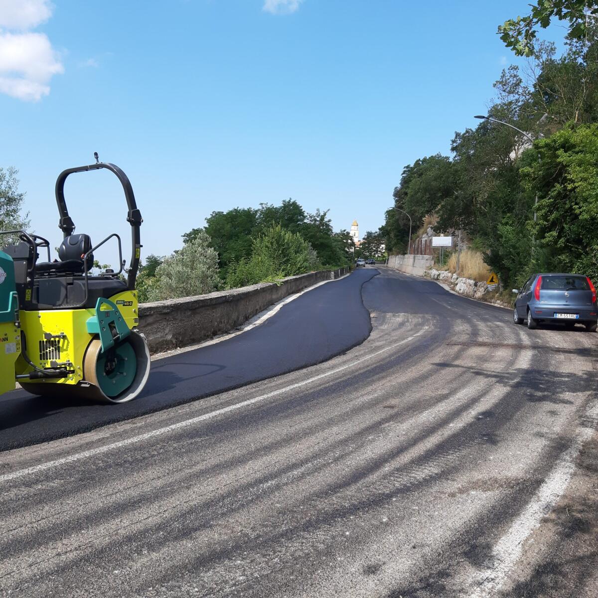 Aggiudicata la gara per la frana sulla Strada Ciardelli nei pressi di San Leucio del Sannio - 