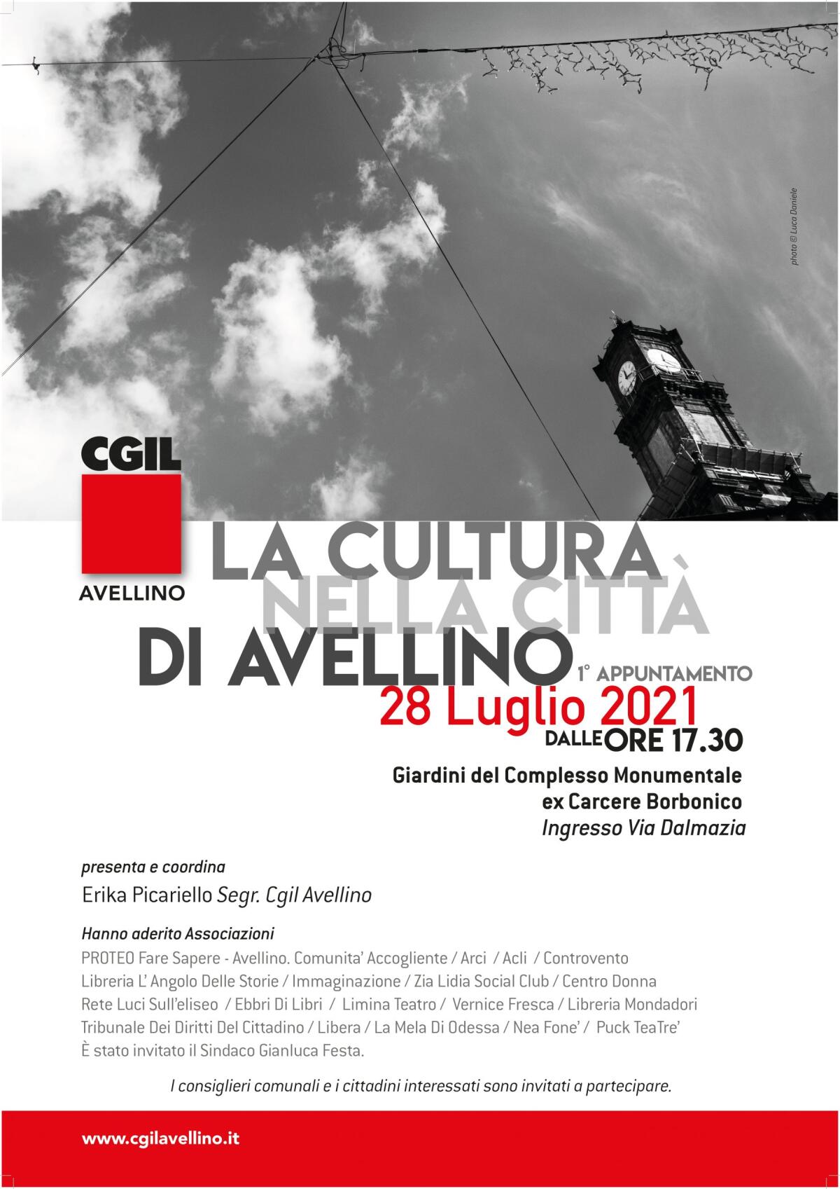 La CGIL di Avellino incontra mondo della cultura - 