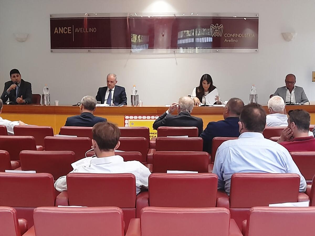 Il 6 luglio si è svolta l’Assemblea ANCE Avellino - 
