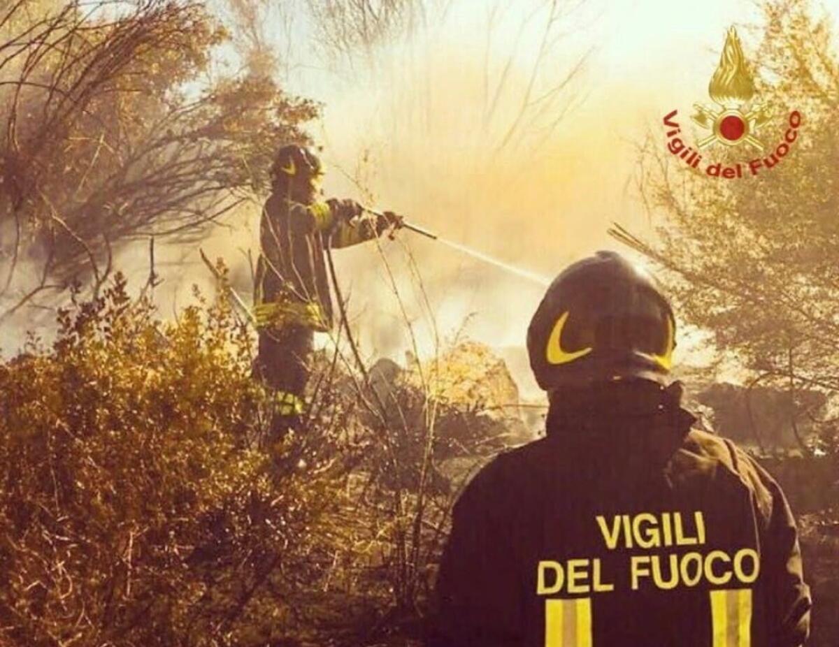 Incendi, diversi interventi Vigili del fuoco di Avellino - 