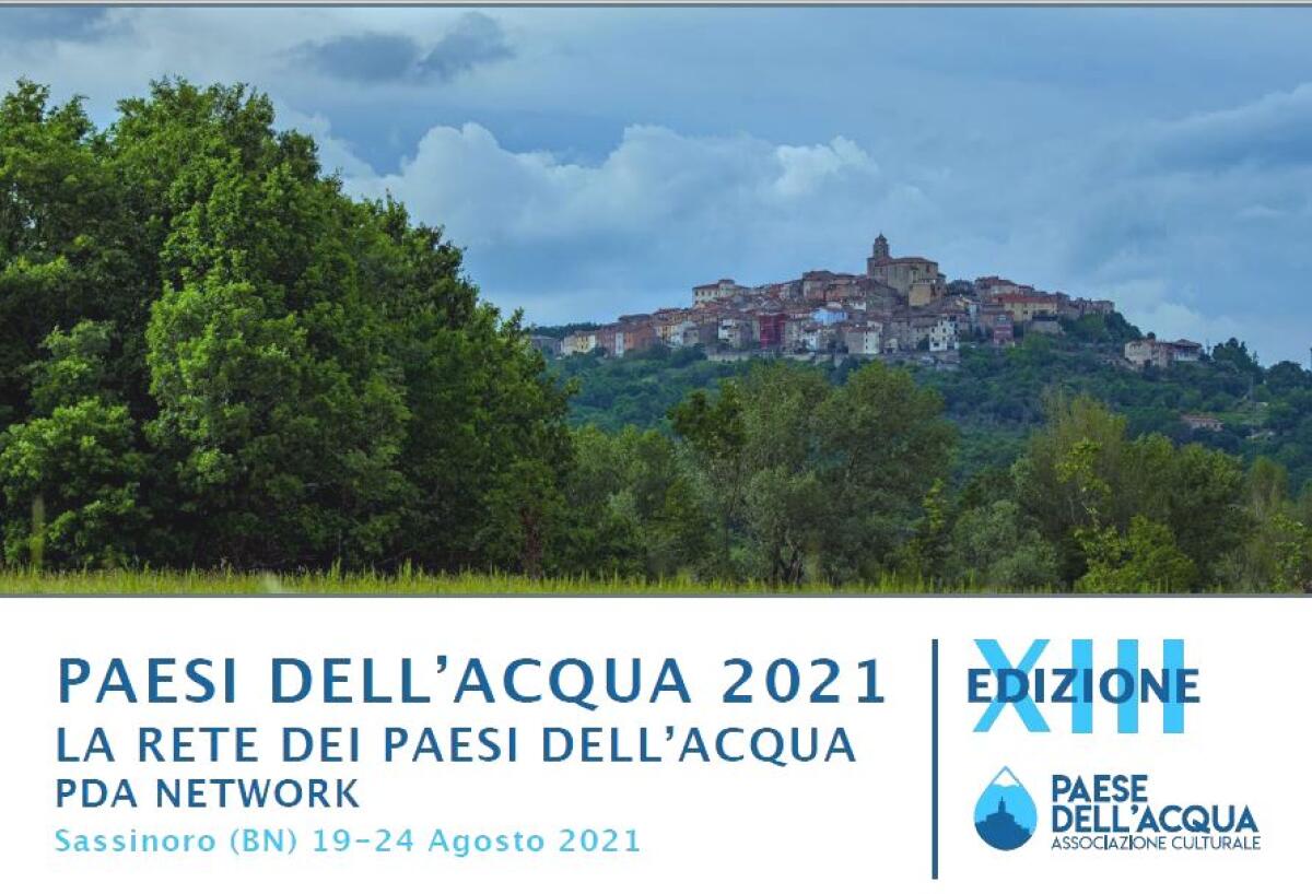 A Sassinoro la XIII Edizione di “Paesi dell’Acqua 2021” - 