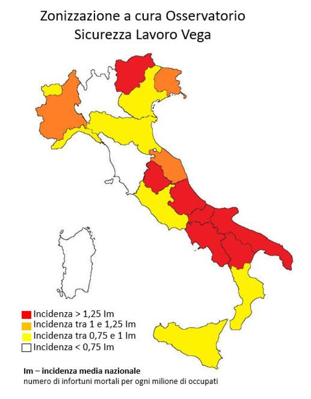 677 Morti Bianche in sette mesi. Ecco le Regioni in cui è più pericoloso lavorare - 