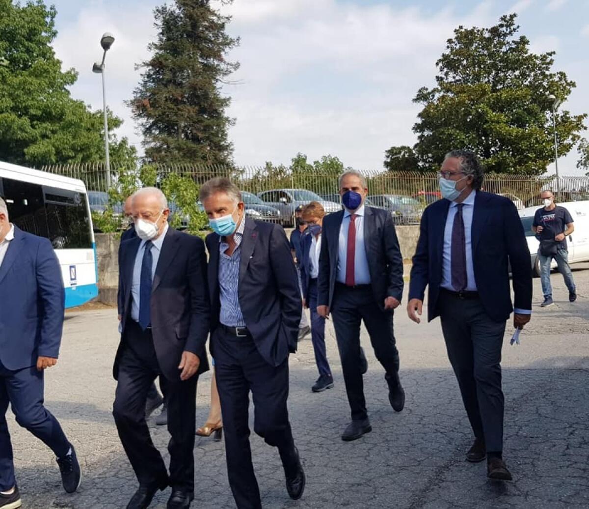 De Luca all'Air per presentare le 250 assunzioni - 