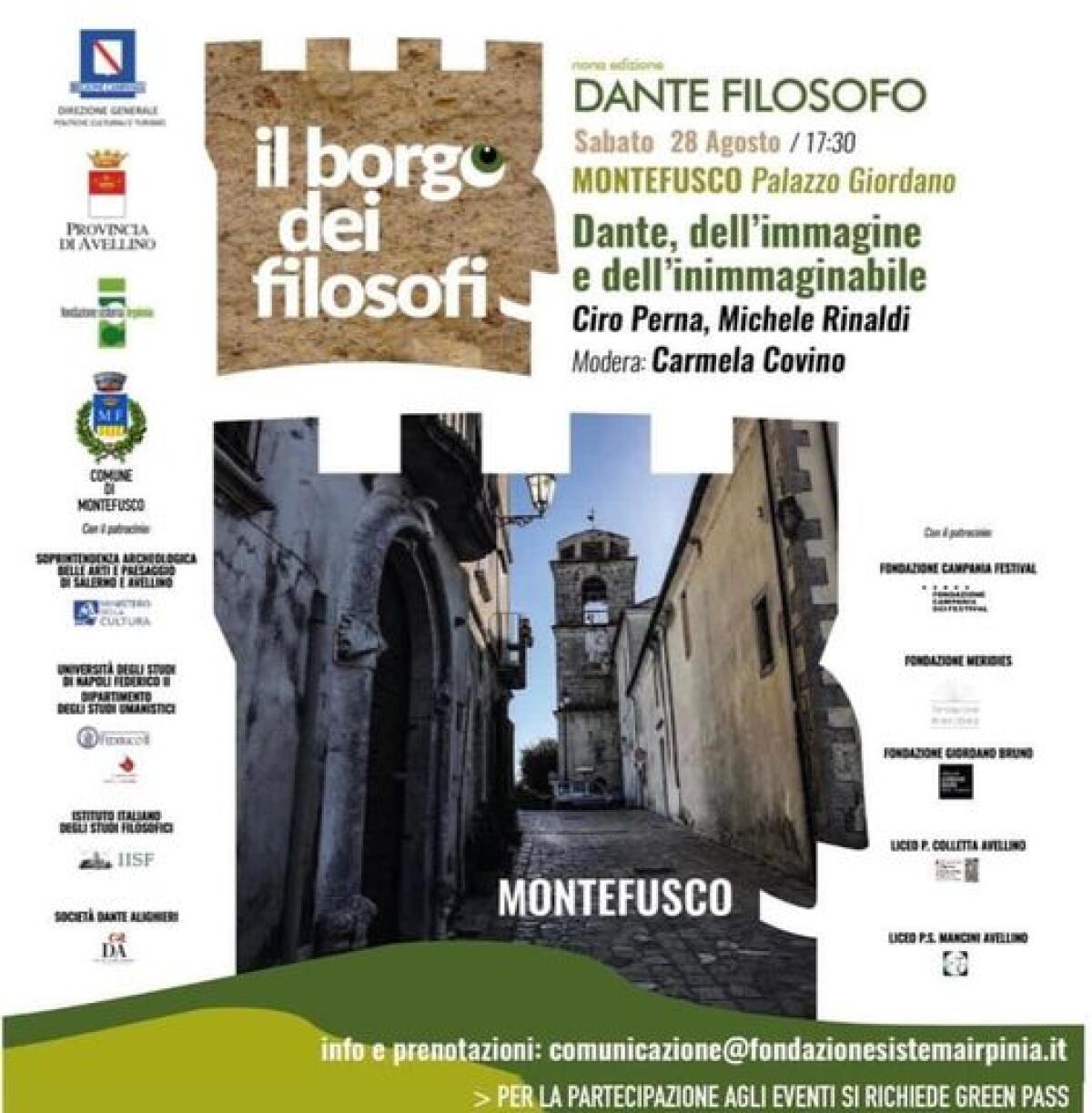 Montefusco. Riparte il Borgo dei Filosofi - 