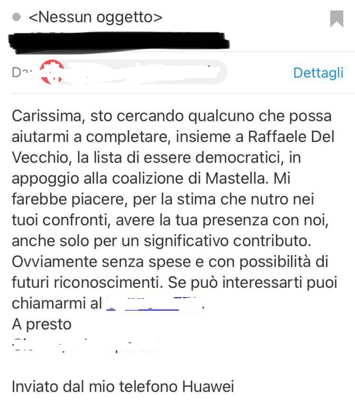 Benevento. Il Pd denuncia: premi in cambio di candidature - 