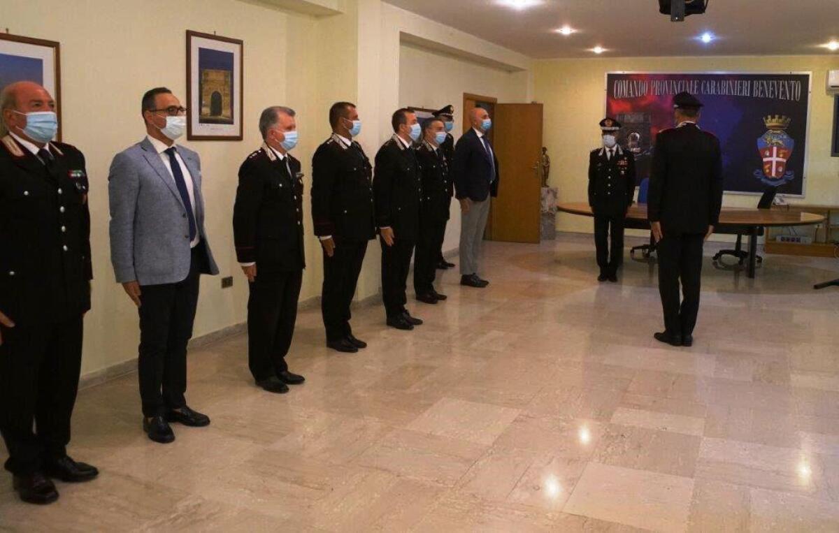 Generale Stefanizzi in visita al Comando Provinciale Carabinieri di Benevento. - 