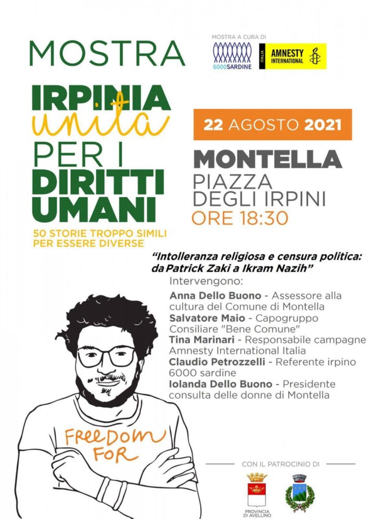 A Montella la mostra: "Irpinia unità per i diritti umani" - 