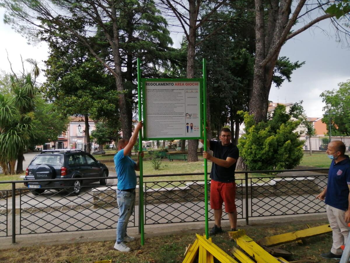 Cervinara. Riapre il parco giochi comunale. - 