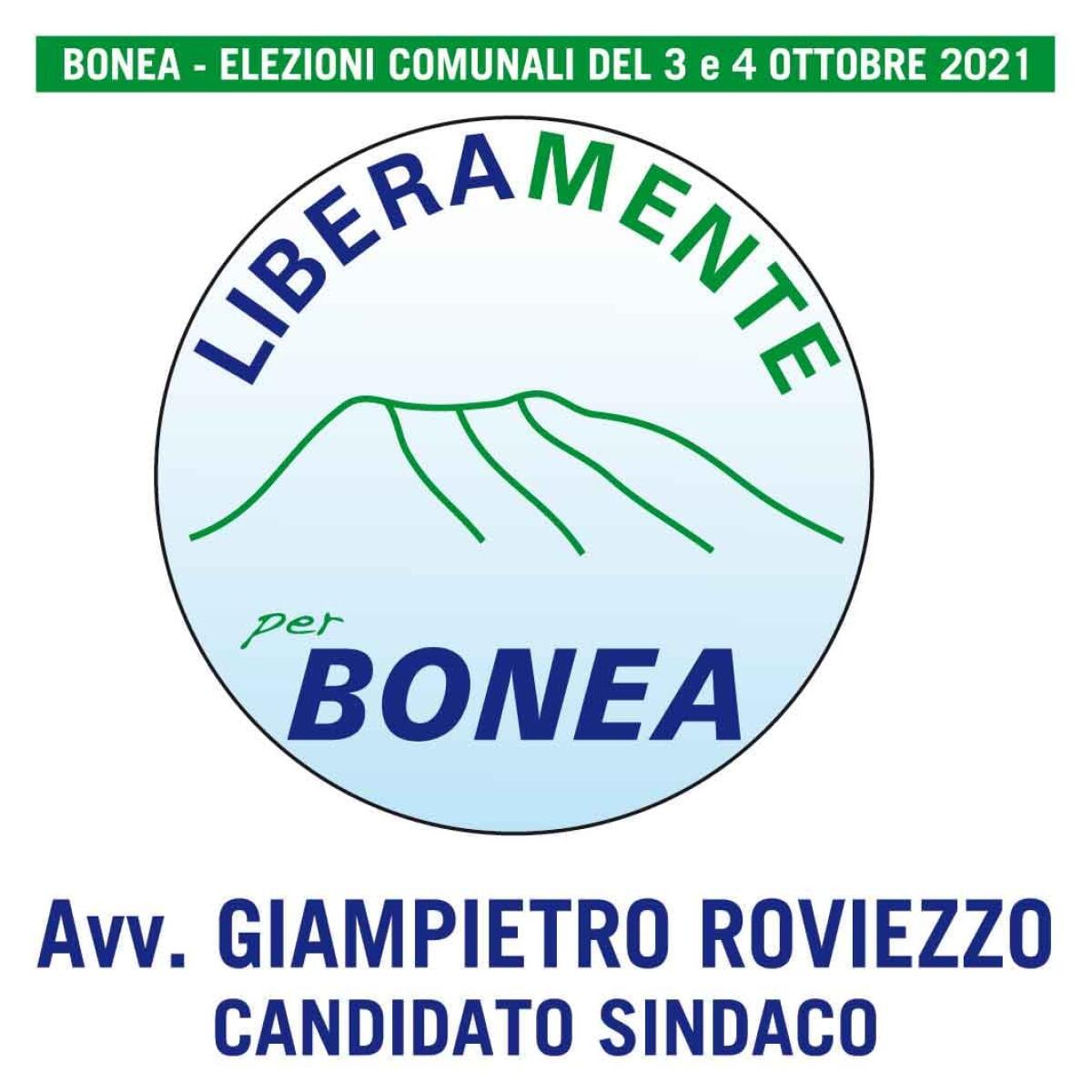 "Liberamente per Bonea" presenta il simbolo: conferma per Roviezzo candidato sindaco - 