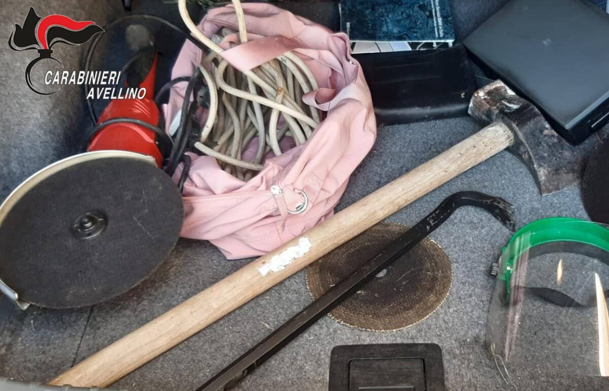 Ladri in fuga all'abbaiare dei cani: intercettati dai carabinieri, abbandonano l'auto e scappano a piedi - 