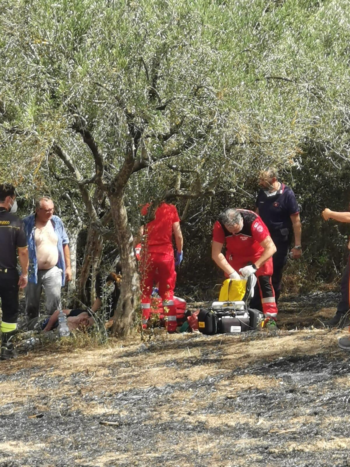 Deceduto il 53 enne di San Leucio del Sannio ustionato nel tentativo di spegnere un incendio. - 