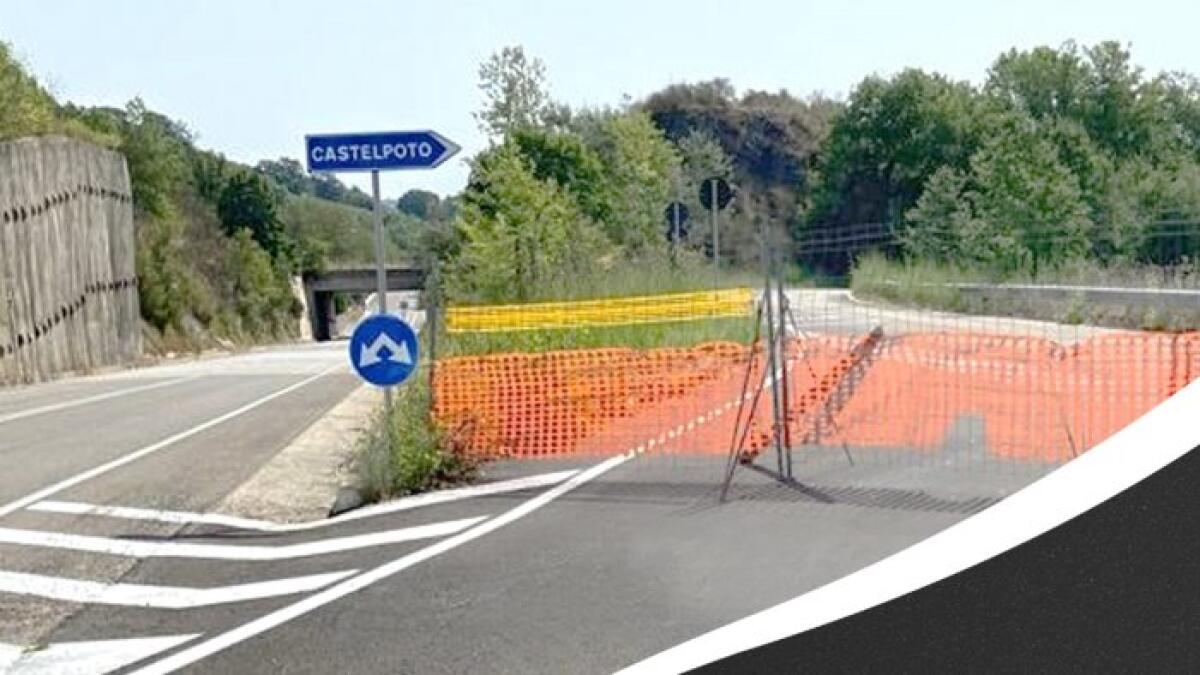 Venerdi apre lo svincolo di Castelpoto sulla Fondovalle Vitulanese - 
