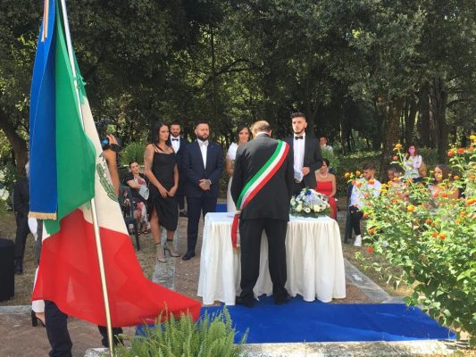 Primo matrimonio a Villa dei Papi di Benevento