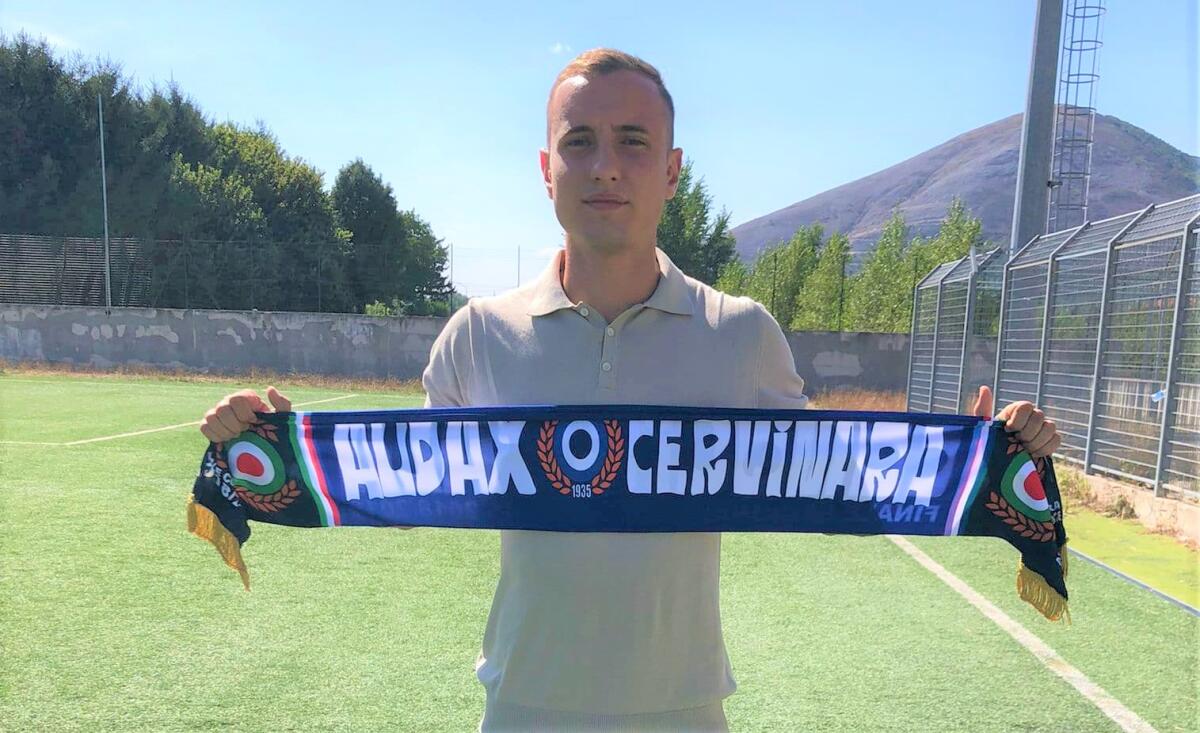 El Tanque è dell’Audax Cervinara. L’attaccante italo-argentino Franco Cornazzani - 