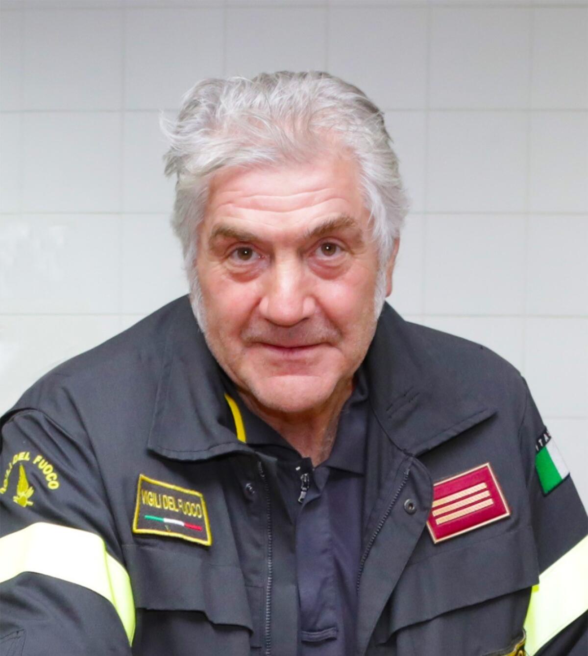 Il Capo Reparto Agostino Lomazzo, dopo più di 35 anni di servizio nel Corpo Nazionale è giunto al suo ultimo turno di lavoro - 