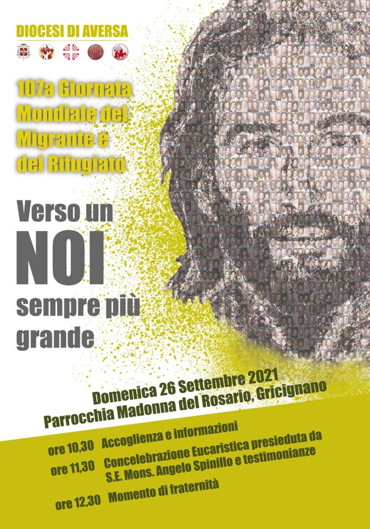 26 Settembre 2021, la diocesi di Aversa celebra la Giornata del Migrante e del Rifugiato - 