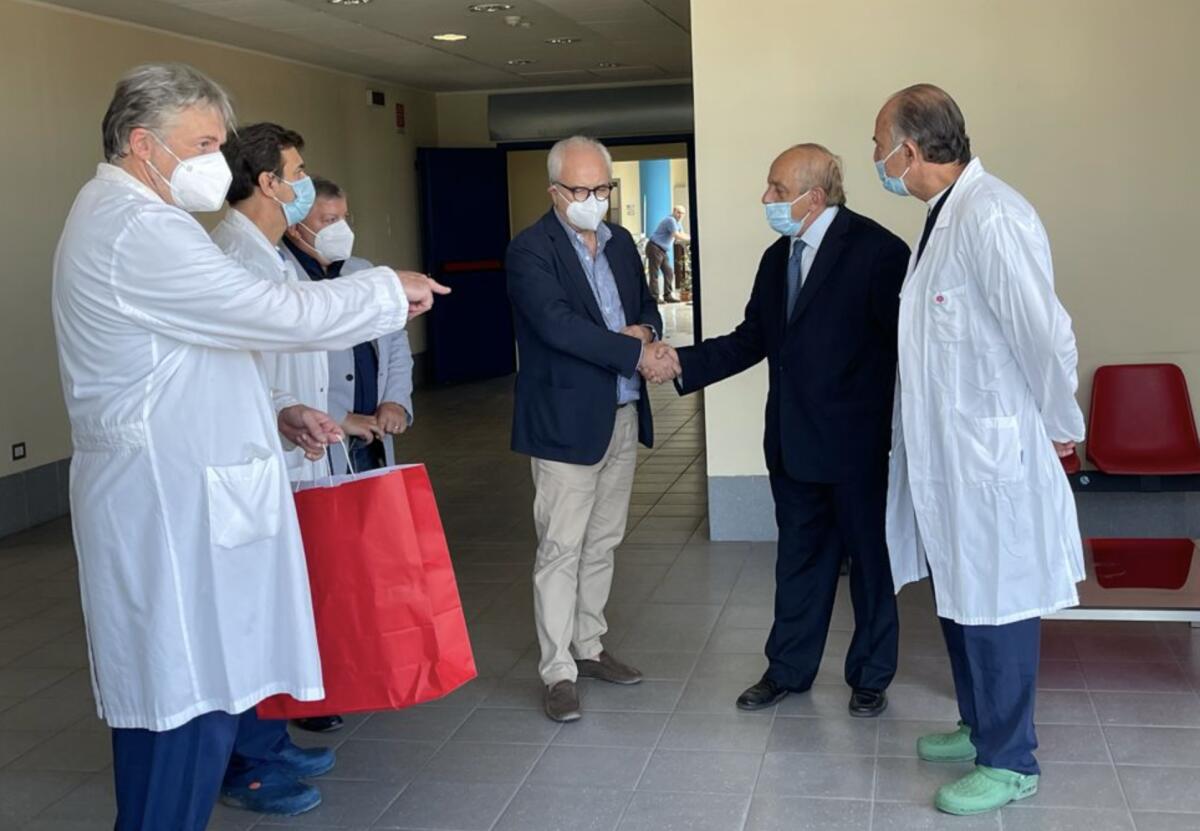 L’ACI Avellino dona un ecografo wireless ultrasound scanner all’Ospedale Moscati - 