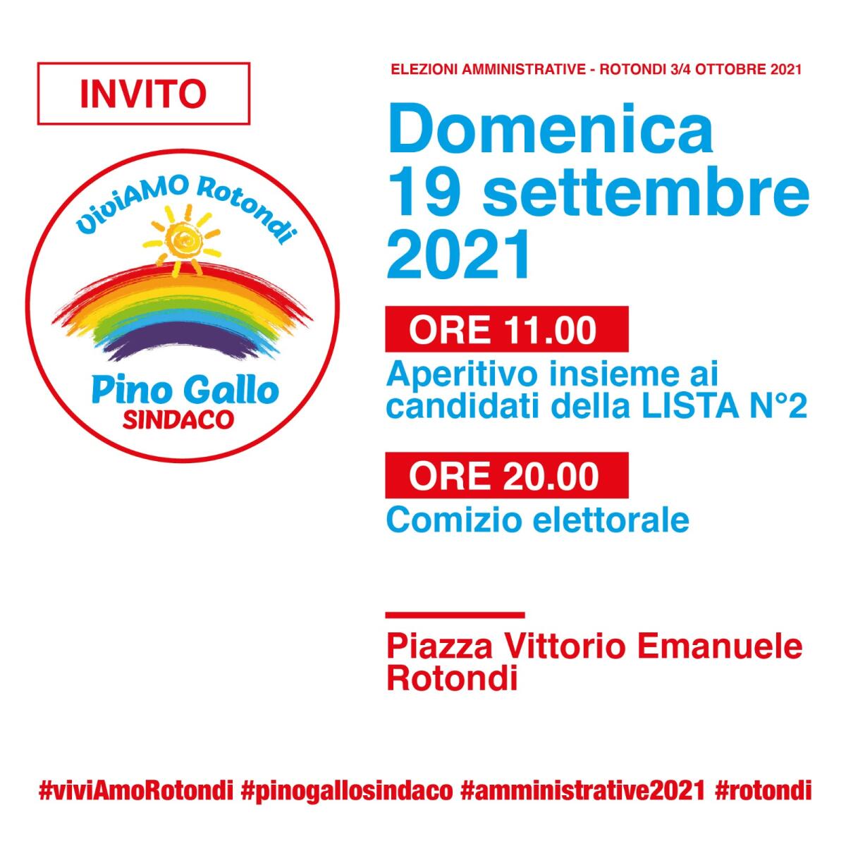 Il candidato sindaco della lista “ViviAmo Rotondi”: “Abbiamo risanato deficit e questo ci permetterà di avere maggiori risorse per pianificare prossimi anni” - 