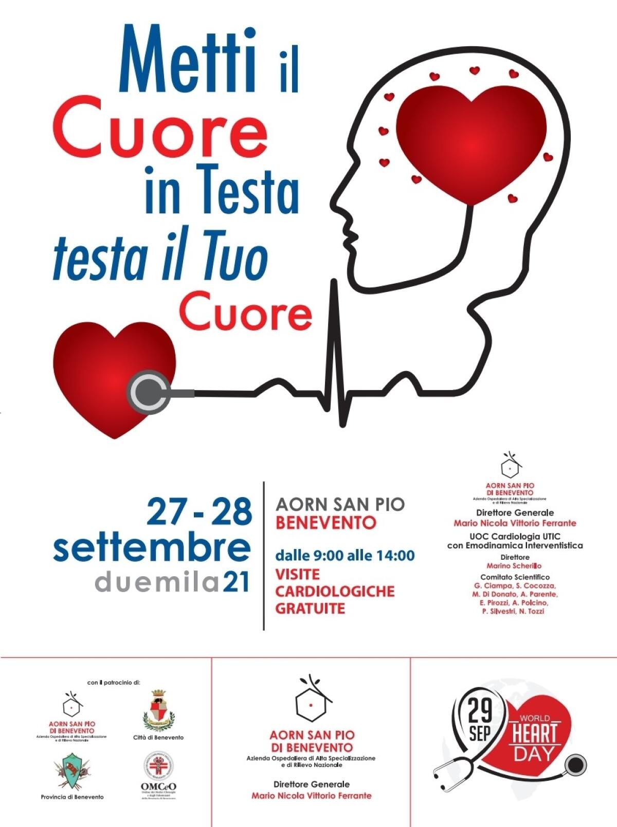 A.O.R.N. “San Pio” : Giornate di prevenzione delle patologie cardiovascolari - 