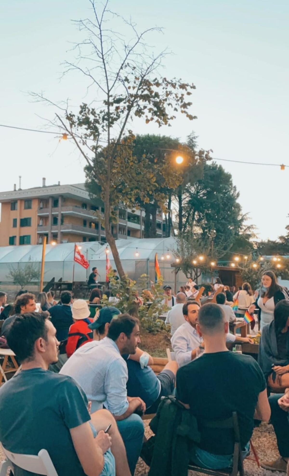 Aperitivo "Pride" organizzato dai ragazzi dell'Unione degli Studenti - 