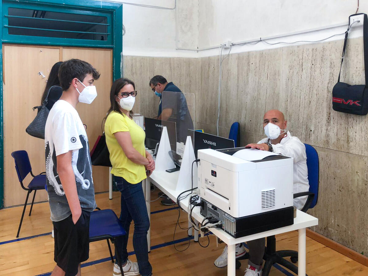 Hub Montesarchio: inoculate 287 dosi di vaccino - 