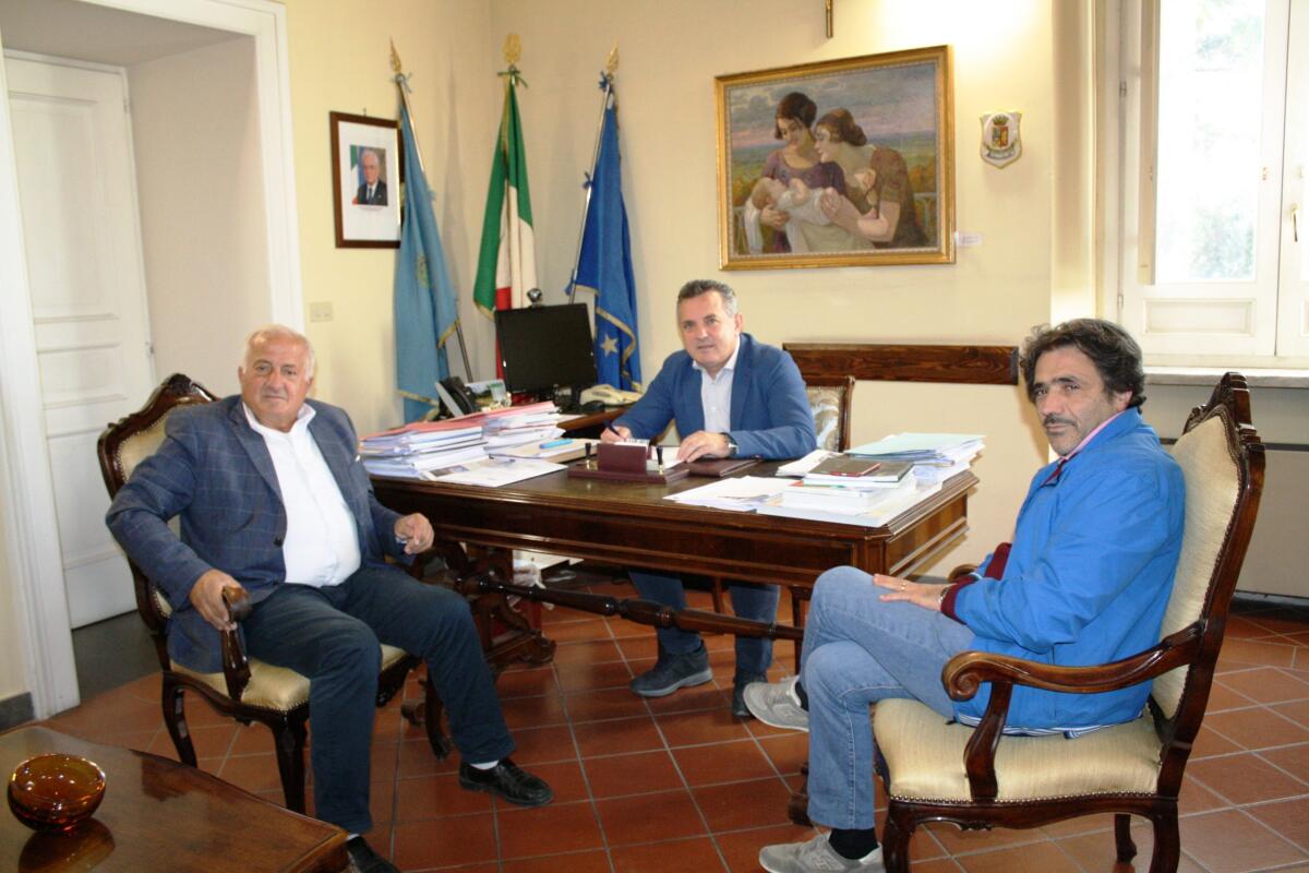 Il Presidente Di Maria incontra gli amminitratori di San Lorenzello - 
