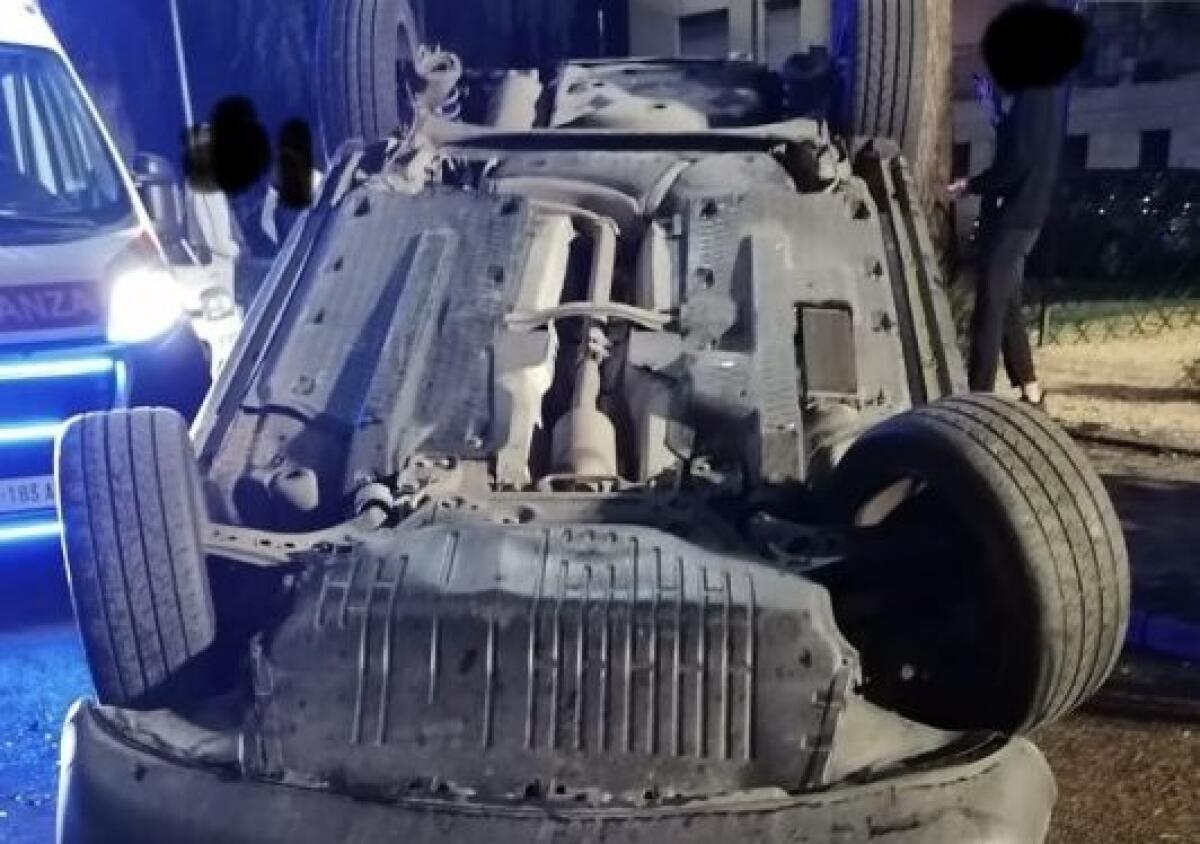 Benevento. Si ribalta con l'auto, ferito un 32 enne - 