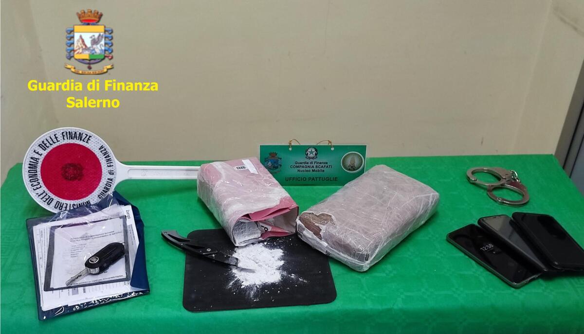 Arrestati due giovani con oltre un chilo di cocaina. - 