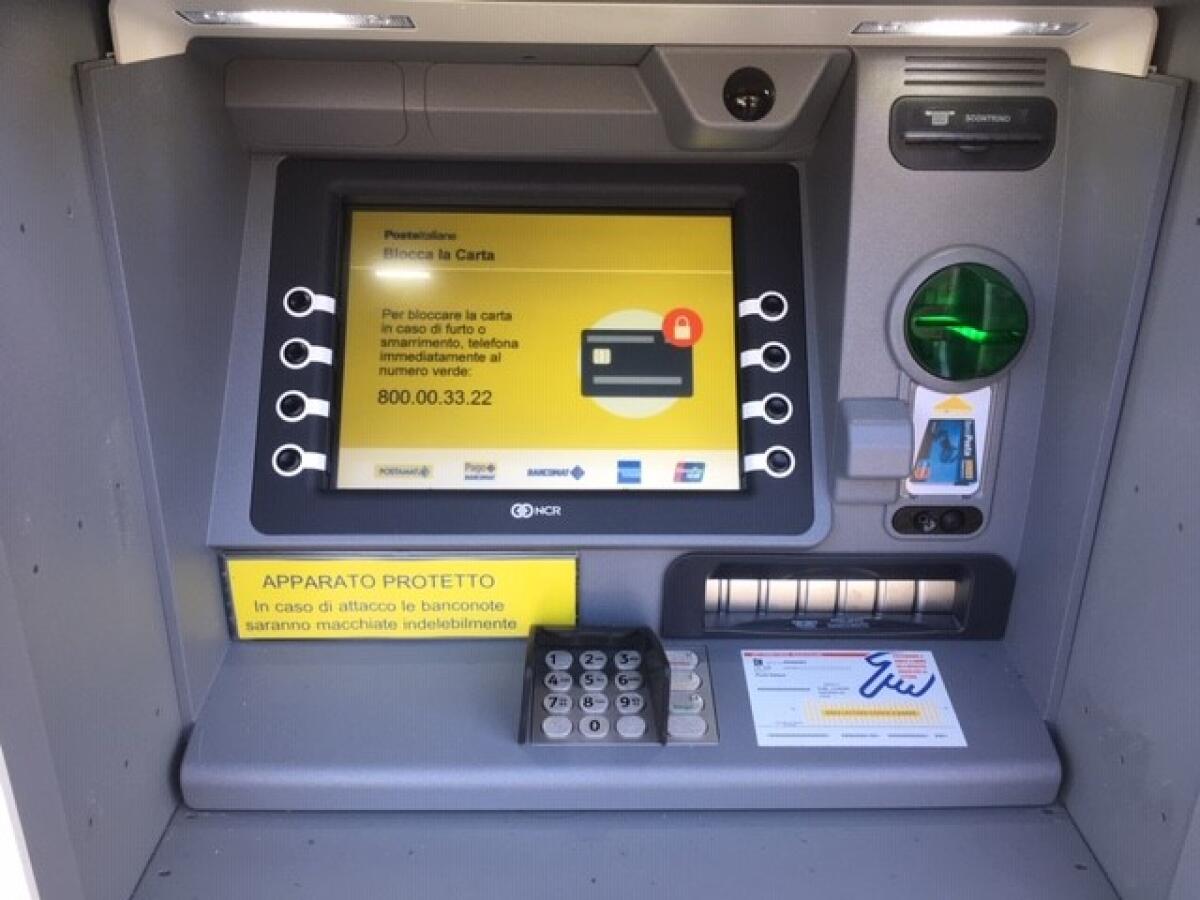 Installato a Montaguto il Postamat numero 100 in provincia di Avellino - 