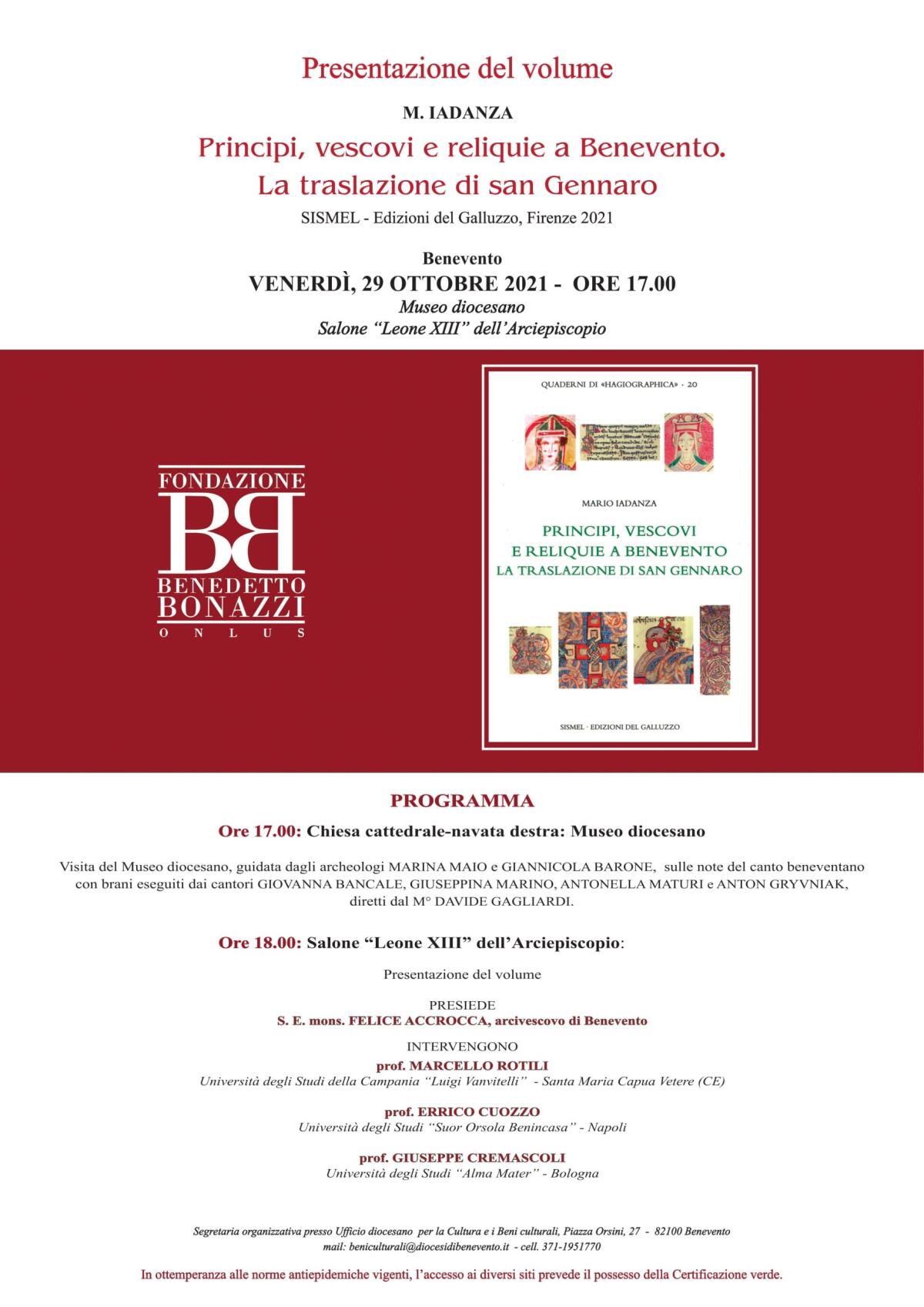 Principi, vescovi e reliquie a Benevento. - 
