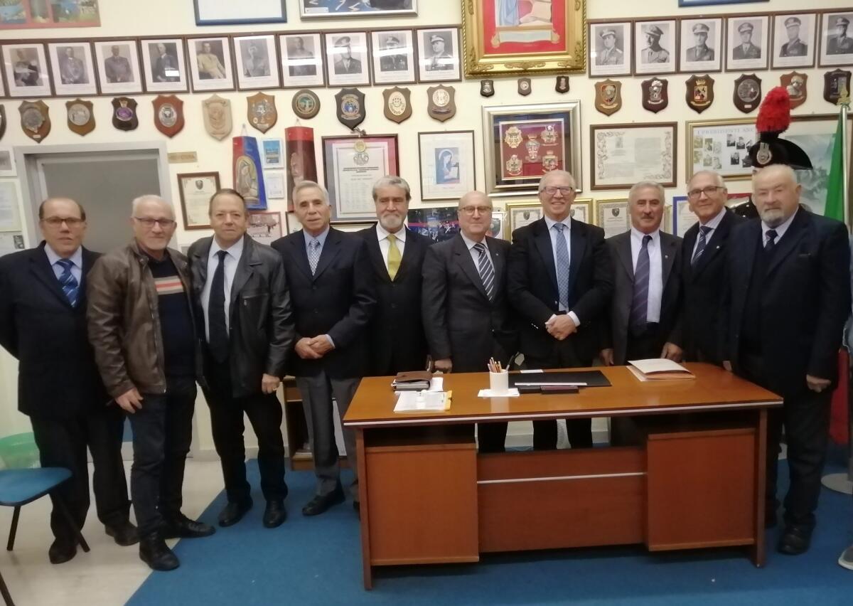 Il Colonnello Elio Adamo Riconfermato Presidente dell’Associazione Nazionale Carabinieri di Benevento - 