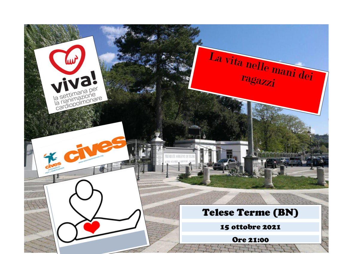 Grazie a Cives Benevento, anche a Telese Terme la campagna di sensibilizzazione sulle tecniche di rianimazione - 