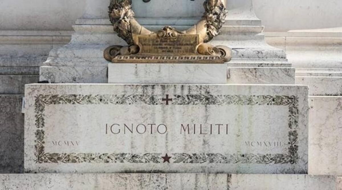 Il Centenario del Milite Ignoto - 