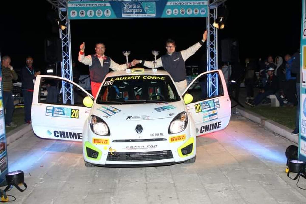 Rally Porte del Gargano: i piloti irpini Laudati e Ascione conquistano il primo posto - 