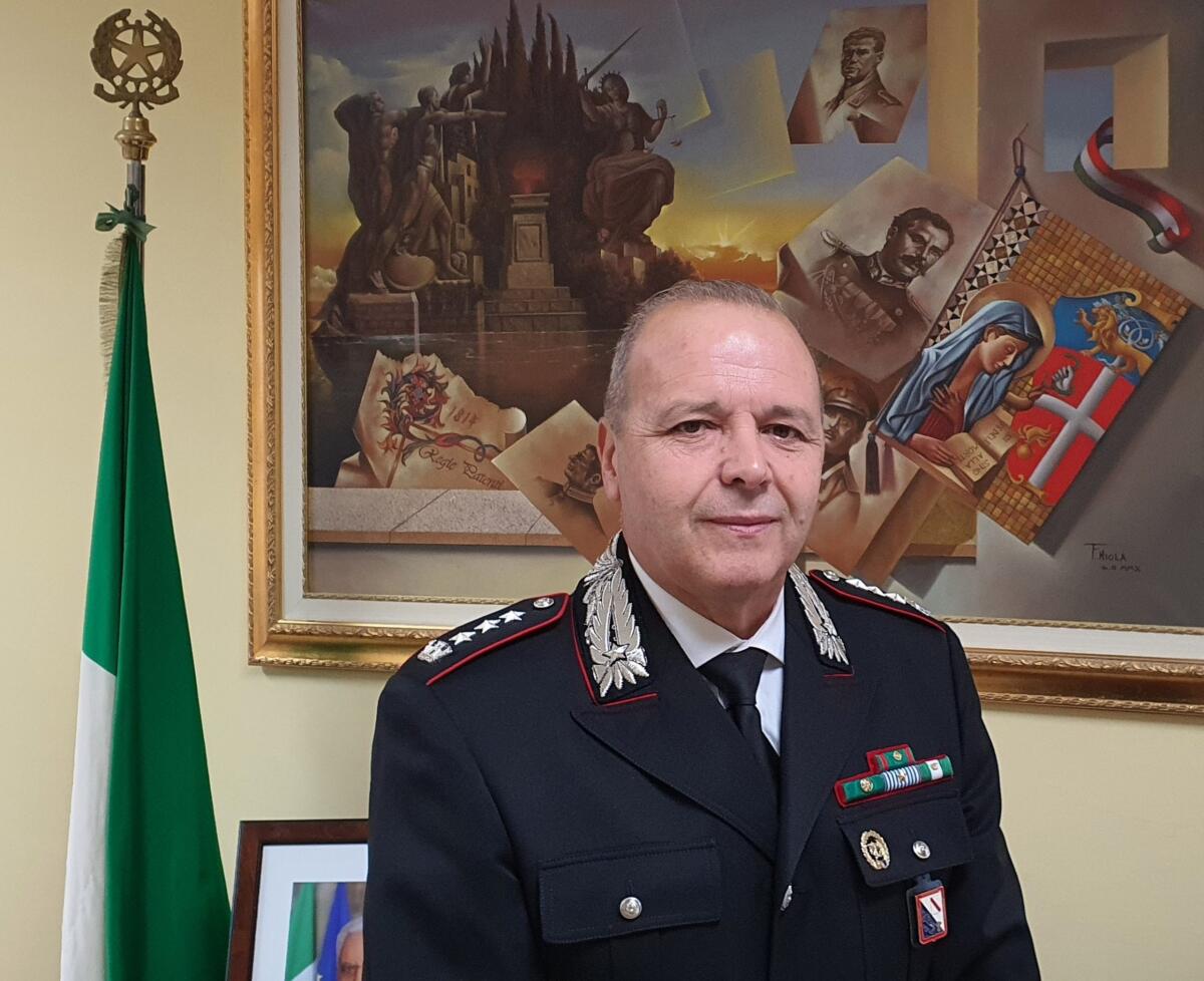 Pietro Caprio, Comandante del Reparto Operativo di Avellino, è stato promosso Colonnello - 