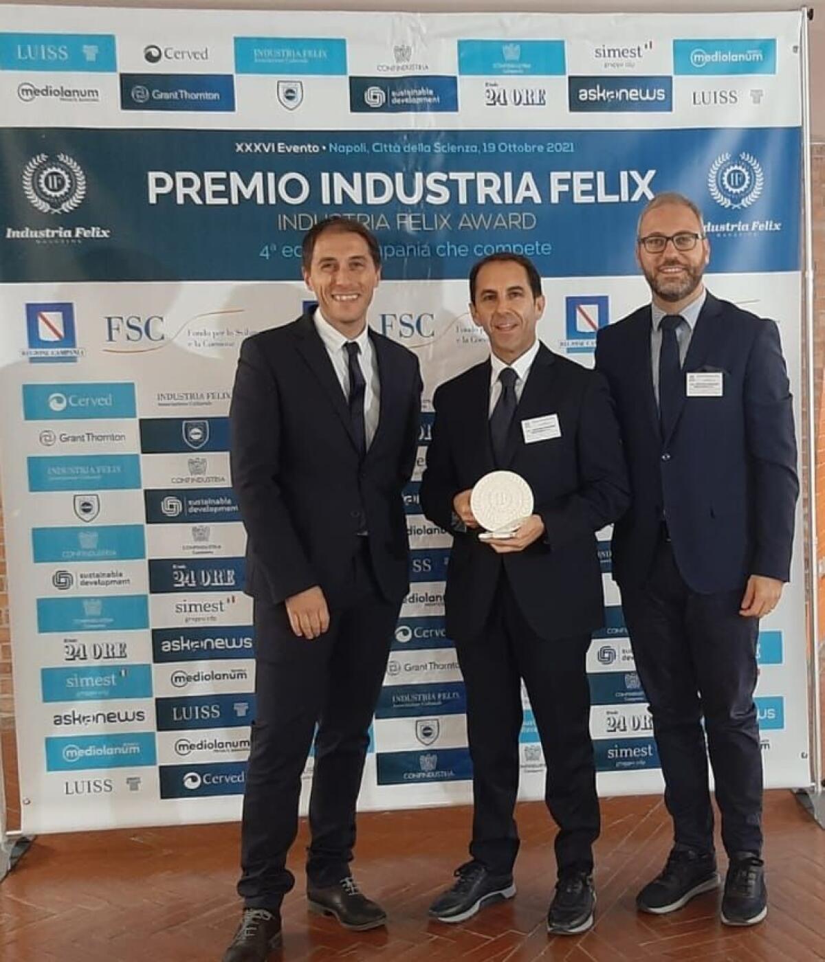 Premio “Industria Felix” per l’I.p.s. di San Martino Valle Caudina - 