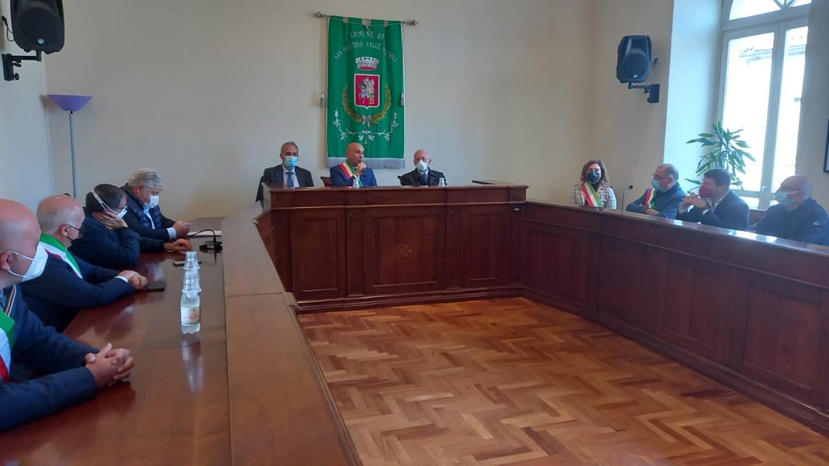 De Luca a San Martino V.C. rassicura sui ristori per i danni dell'alluvione - 