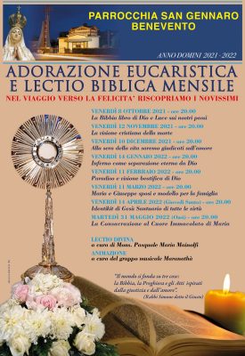 A 40 anni dalla fondazione la Parrocchia di San Gennaro in Benevento programma il fausto evento
